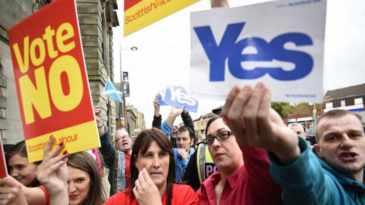 ultimul exit poll din scotia 53 vor sa ramana in marea britanie 47 vor independenta