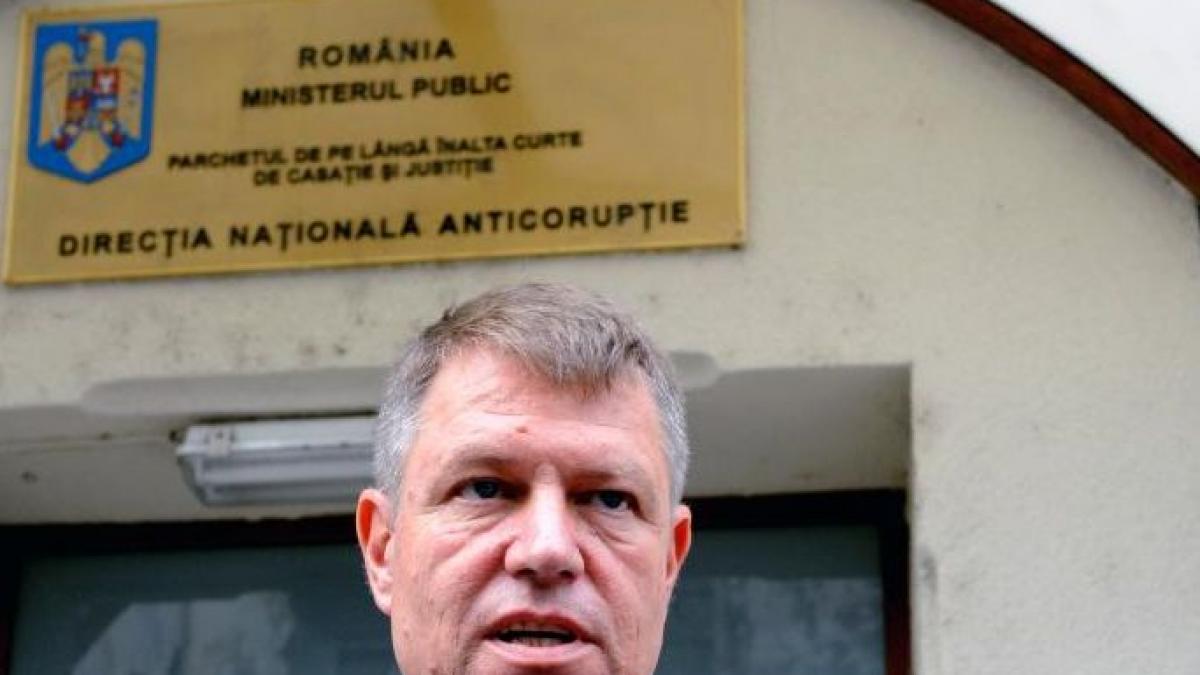 candidatura lui klaus iohannis atarna de dosarul ani