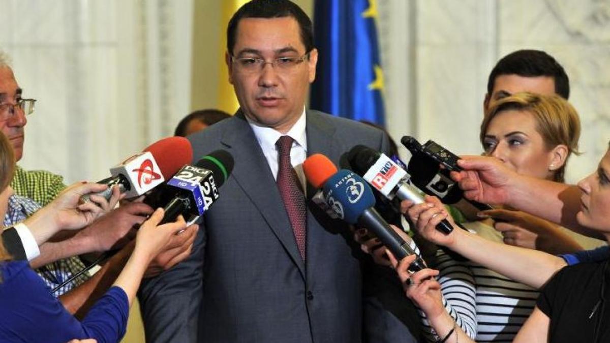 cabinetul ponta fata in fata cu motiunea de cenzura