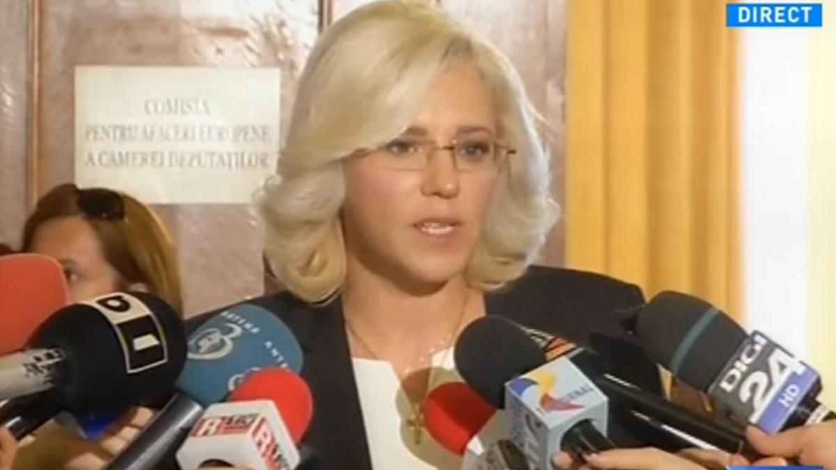 corina cretu la finalul audierii din parlament datoria mea este aceea de a asigura relatii foarte