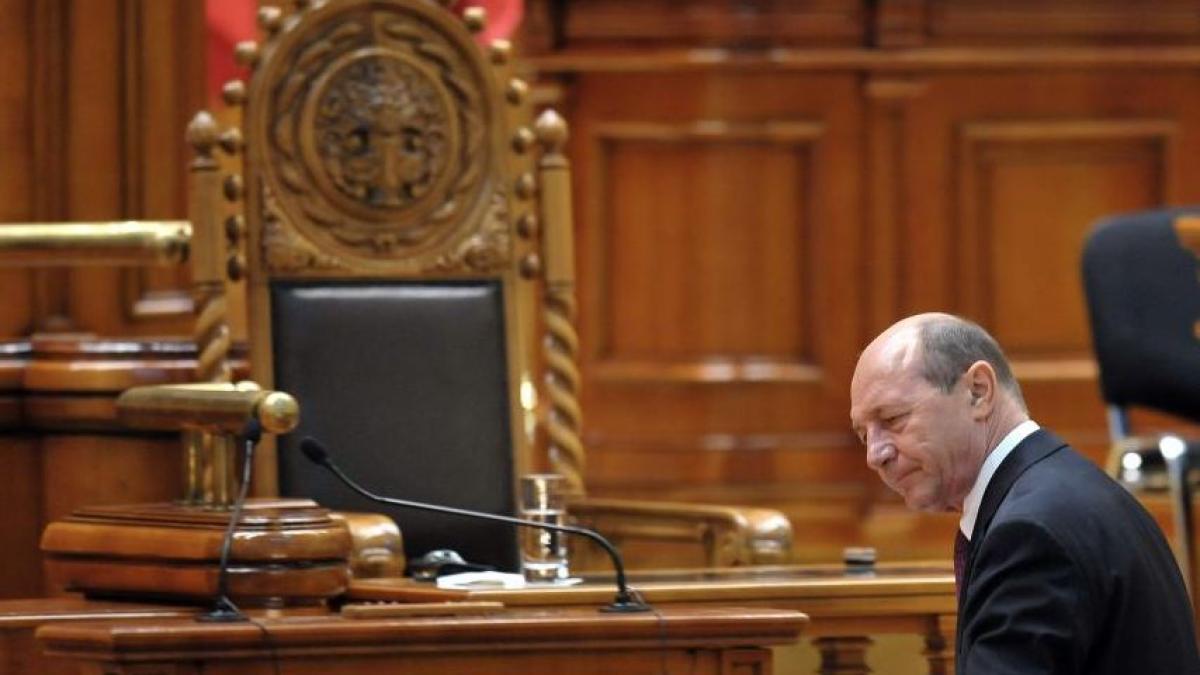 acuzatiile lui basescu privind ofiterul acoperit de la prezidentiale ignorate de parlament