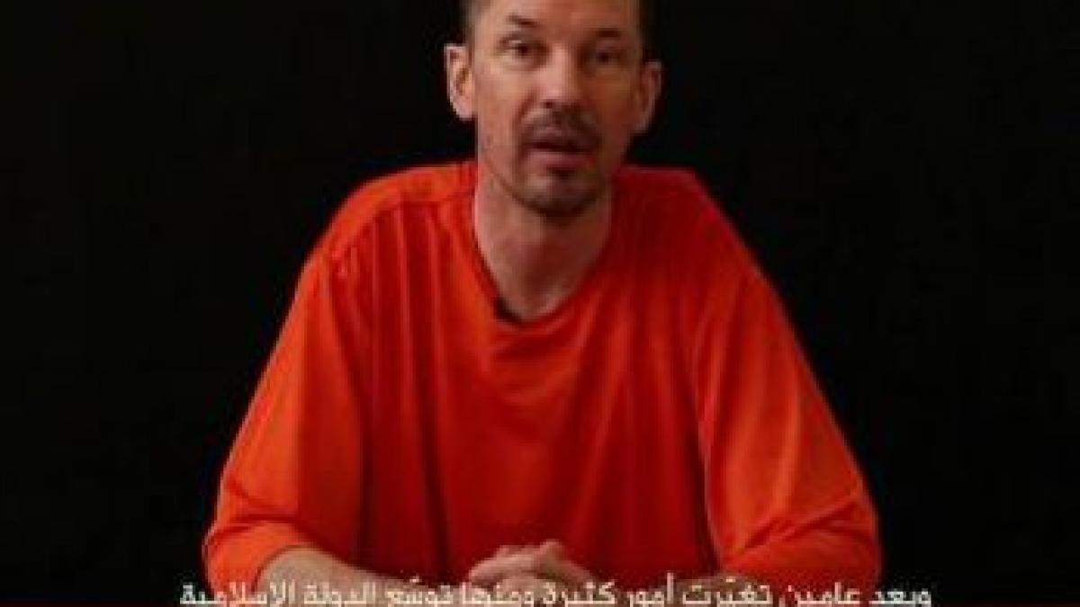 statul islamic difuzeaza a doua inregistrare video cu britanicul john cantlie luat ostatic in 2012