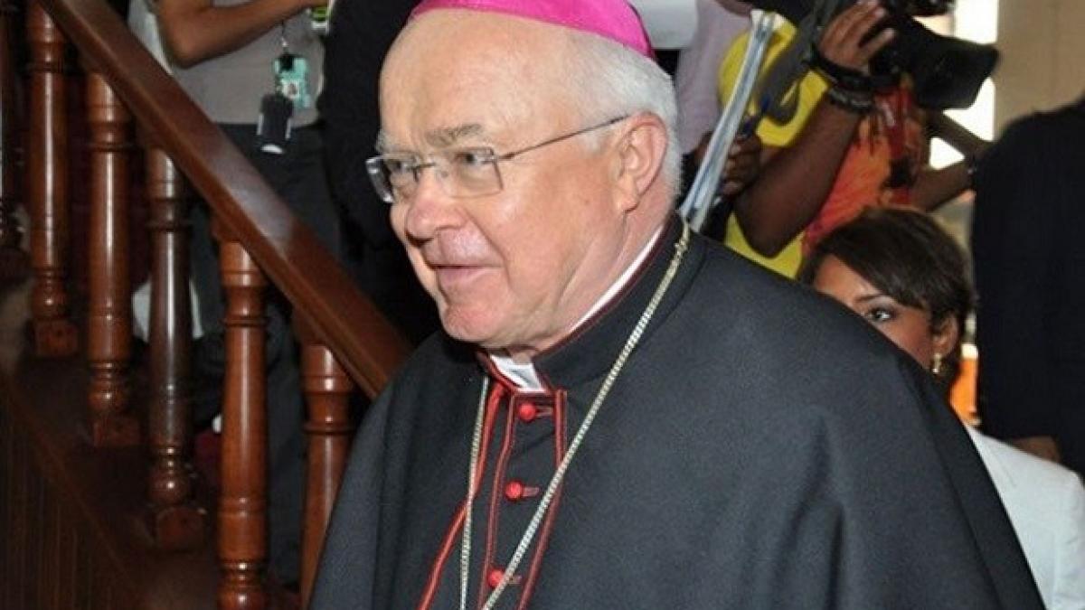 premiera pentru biserica catolica arhiepiscop arestat la vatican intr un dosar de pedofilie