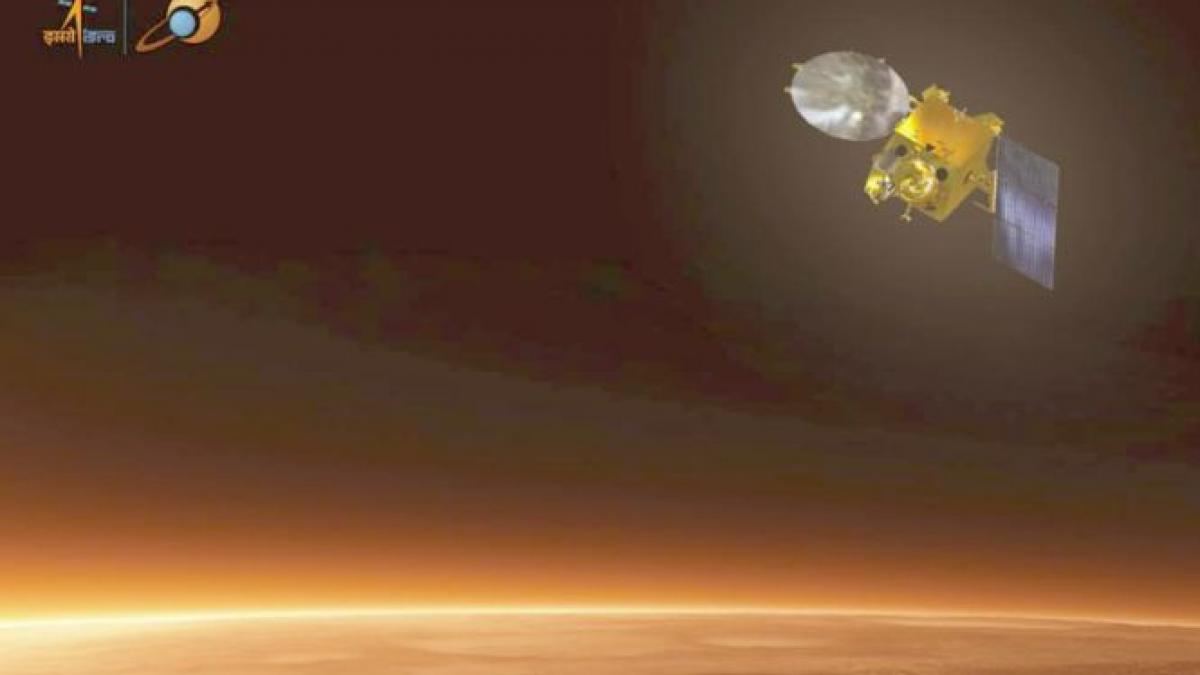 primele imagini de pe marte transmise de sonda indiana low cost