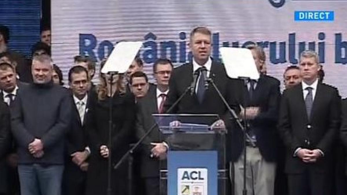 klaus iohannis lansare cu decizia iccj deasupra capului