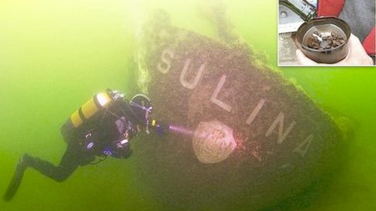 descoperire uriasa a rusilor in marea neagra vasul sulina scufundat in timpul celui de al doilea