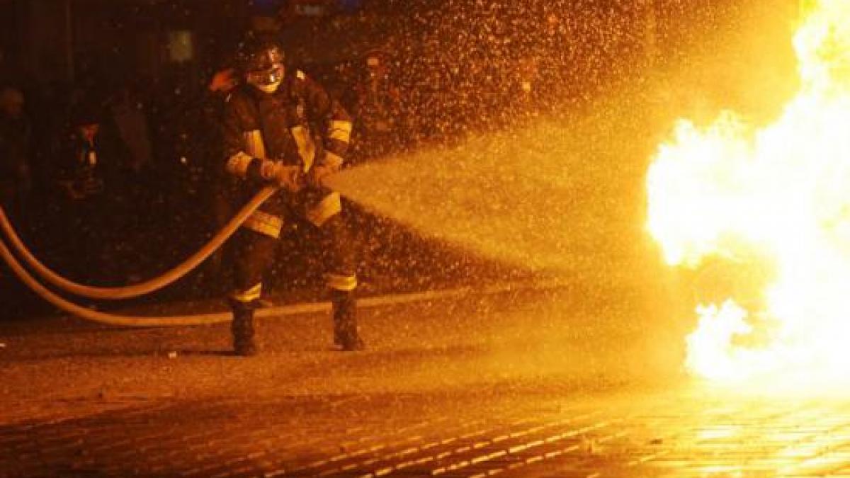incendiu puternic la un restaurant din judetul timis