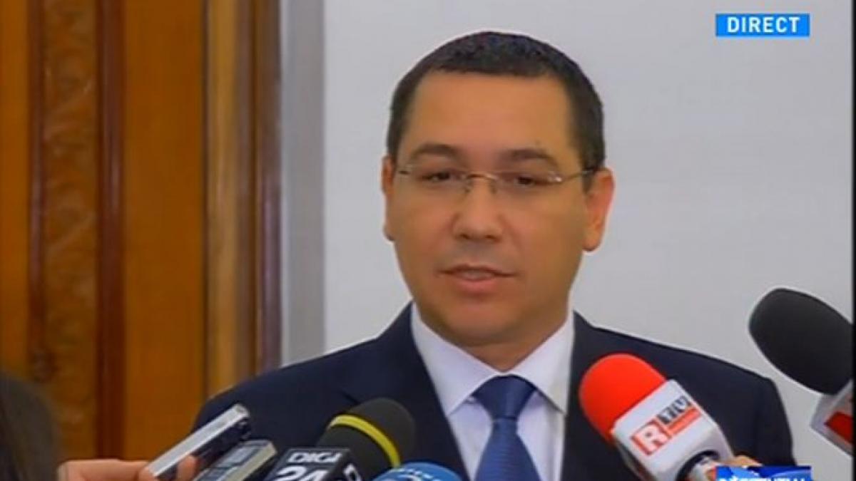 ponta despre lansarea acl pentru ca basescu nu a putut fi prezent l a trimis pe iohannis