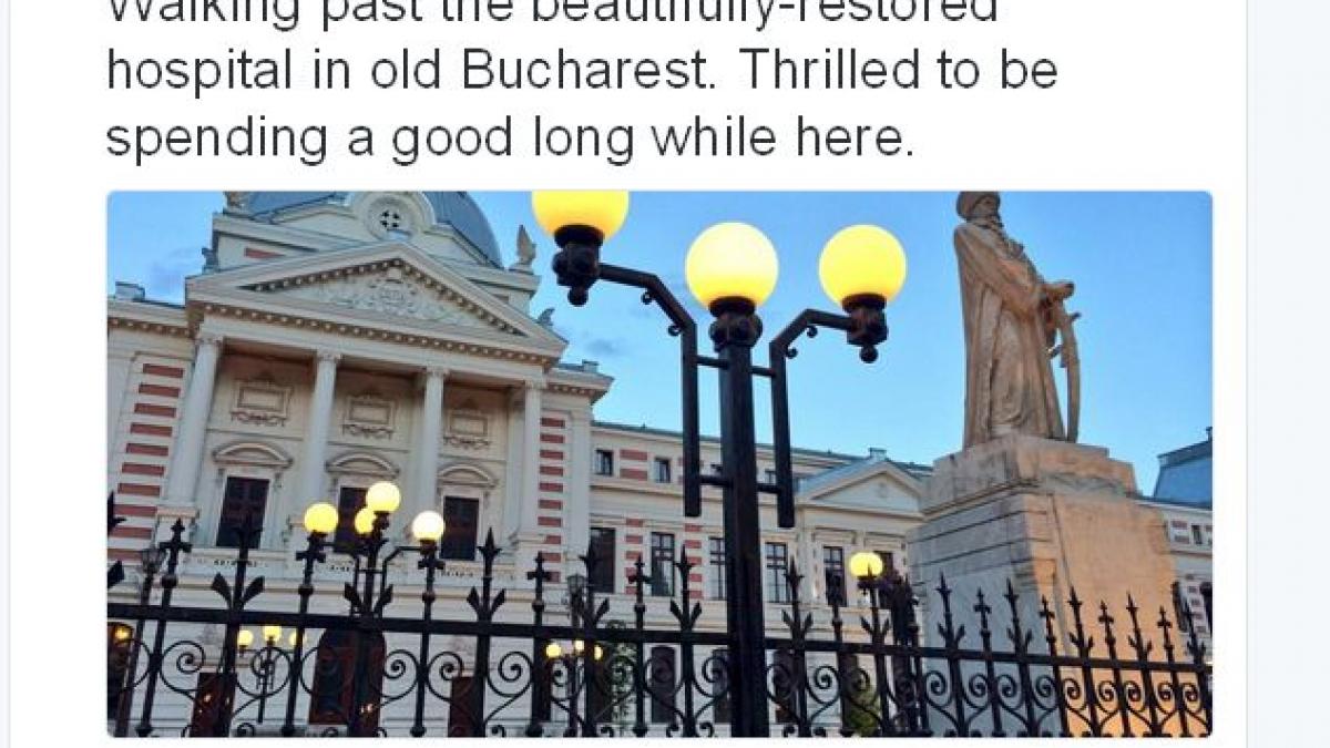 ambasador pentru romania unul din cei mai renumiti fotografi ai national geographic fermecat de