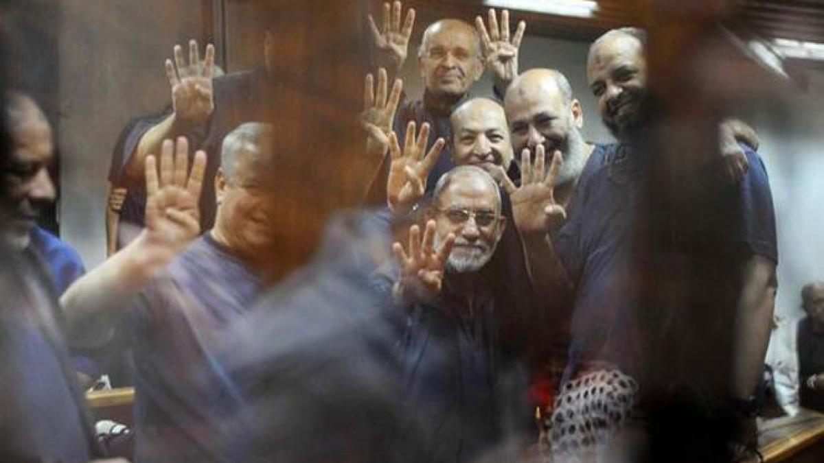 egipt 68 de sustinatori ai fratiei musulmane au fost condamnati la inchisoare