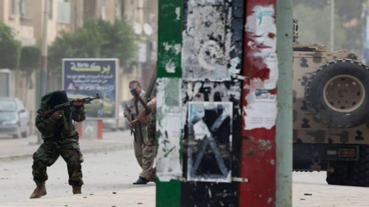 7 soldati libieni au murit in confruntarile cu islamistii din benghazi