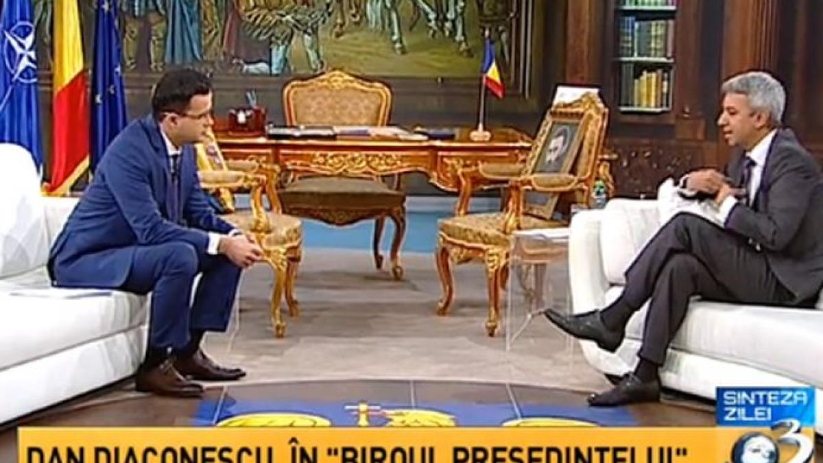 dan diaconescu in biroul presedintelui sunt foarte sigur ca voi castiga