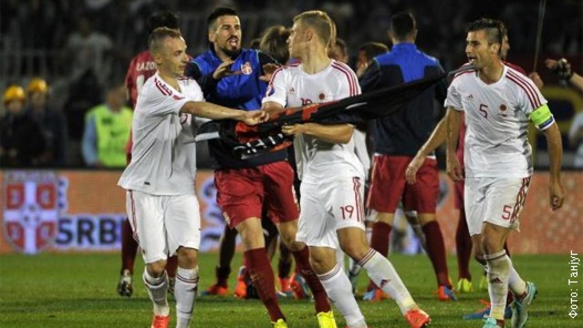 fratele premierului albanez a fost la originea incidentelor de la partida dintre serbia si albania
