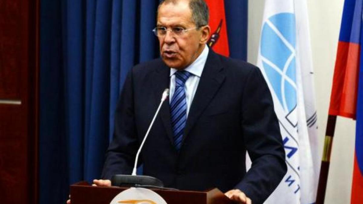 serghei lavrov rusia nu va indeplini conditiile occidentului pentru a scapa de sanctiuni