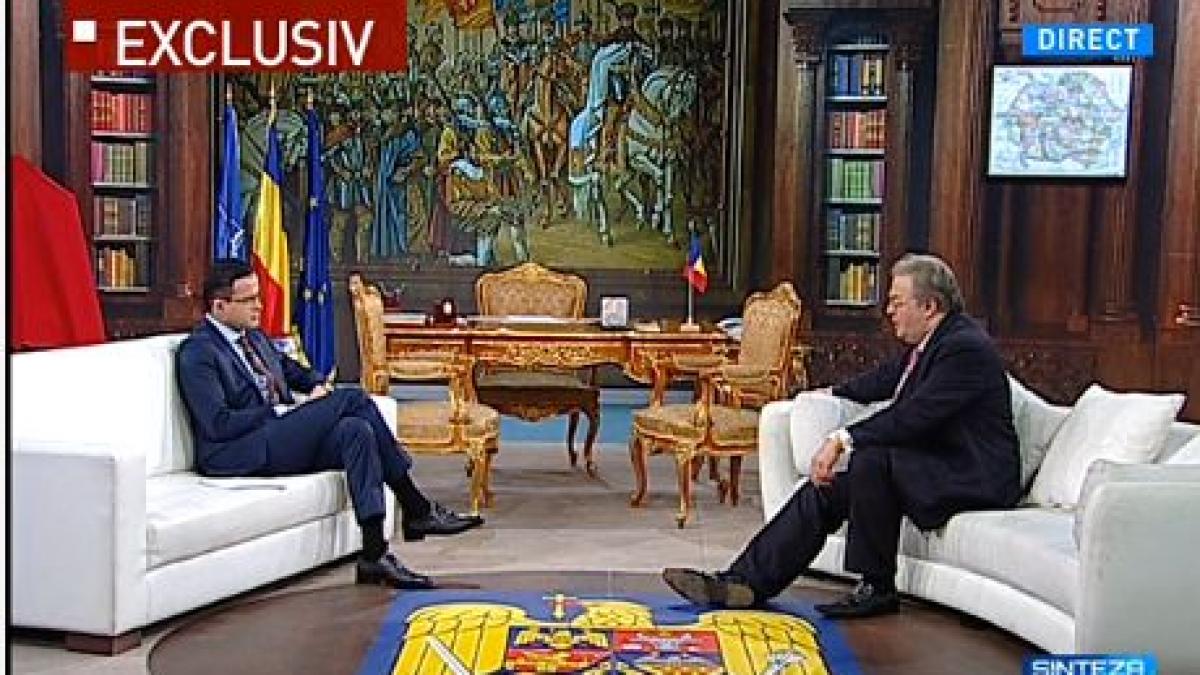 corneliu vadim tudor in biroul presedintelui romania e colonie cei 10 ani cu traian basescu sunt o