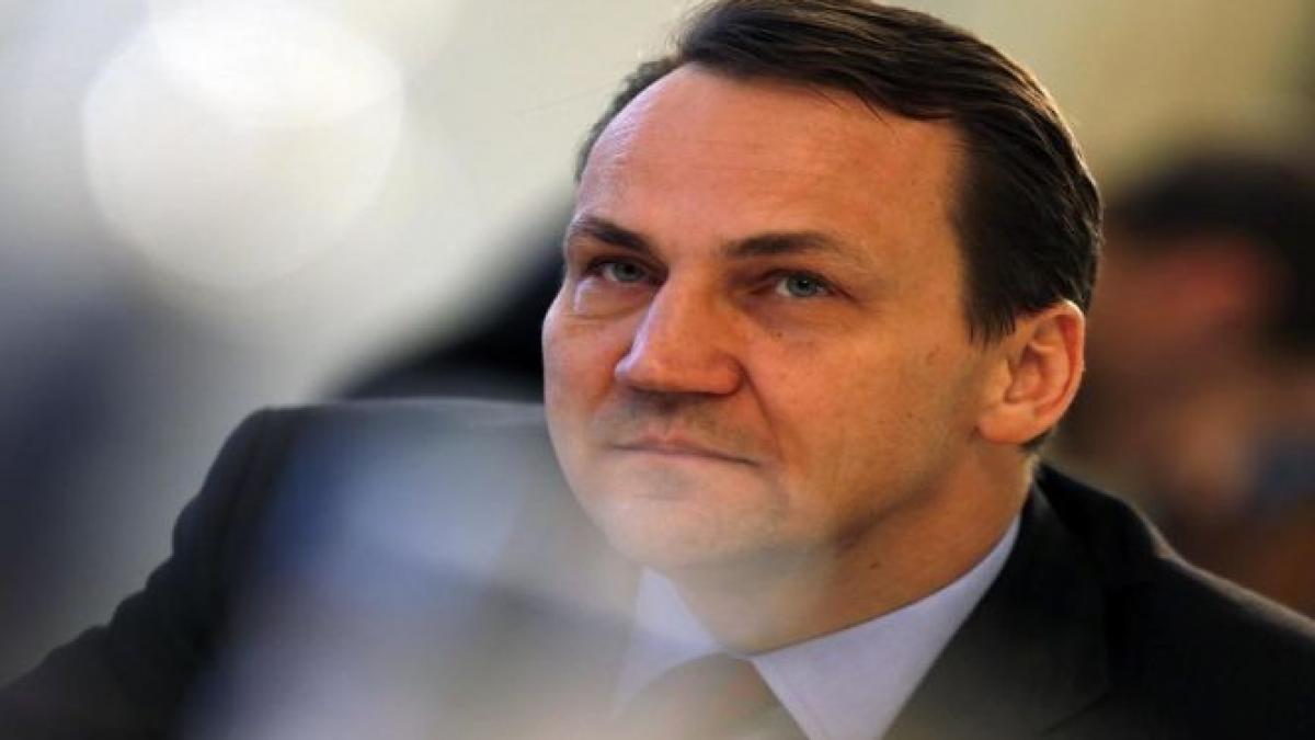 sikorski spune ca s a tradus gresit atunci cand a vorbit de impartirea ucrainei cu rusia