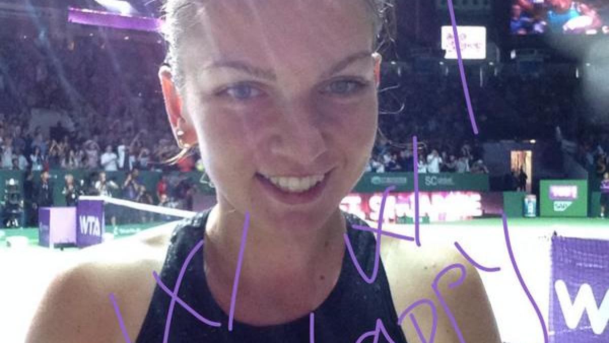 halep este cel mai mare meci din viata mea sunt foarte fericita