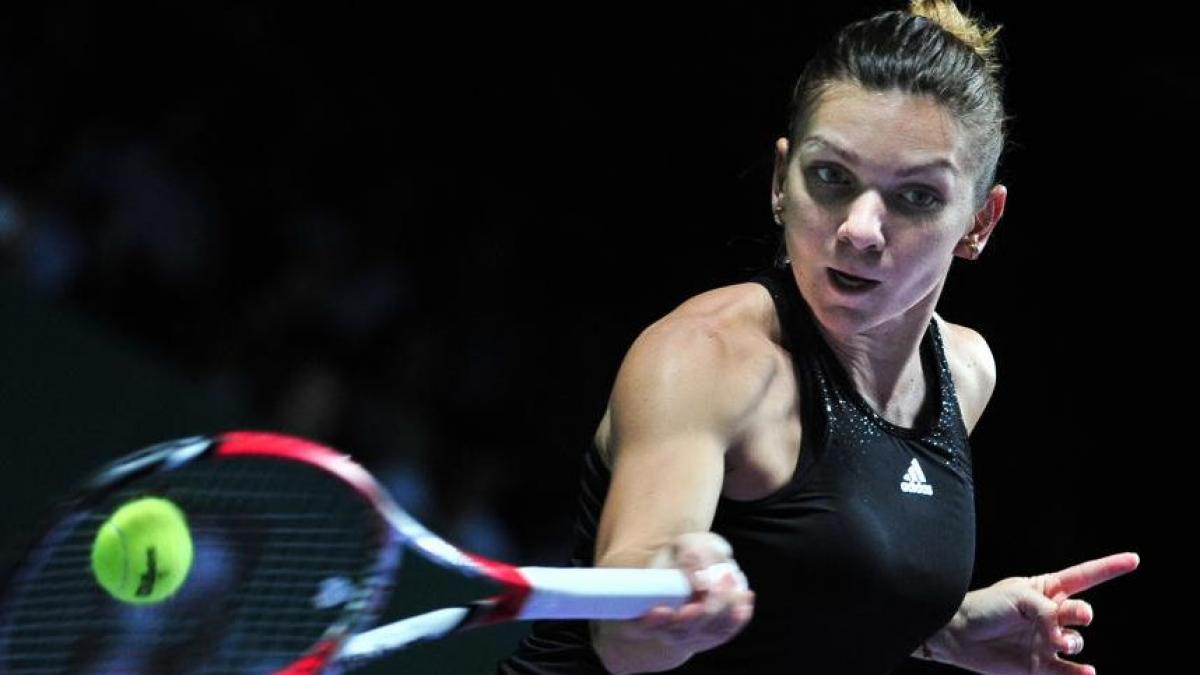 simona halep infrangere la ana ivanovic romanca termina pe primul loc in grupa si refuza sa