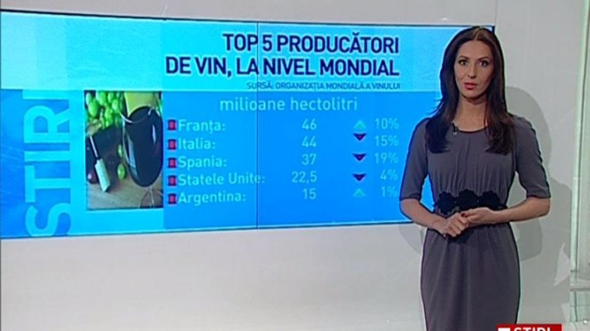 productia de vin romanesc a scazut cu 20