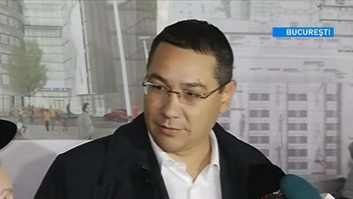 ponta multumit de modul in care au actionat autoritatile la prima ninsoare