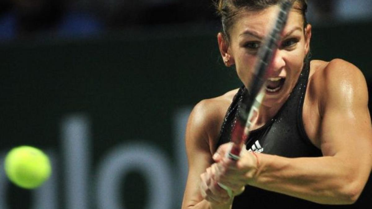 simona halep a fost invinsa de serena williams in finala turneului campioanelor