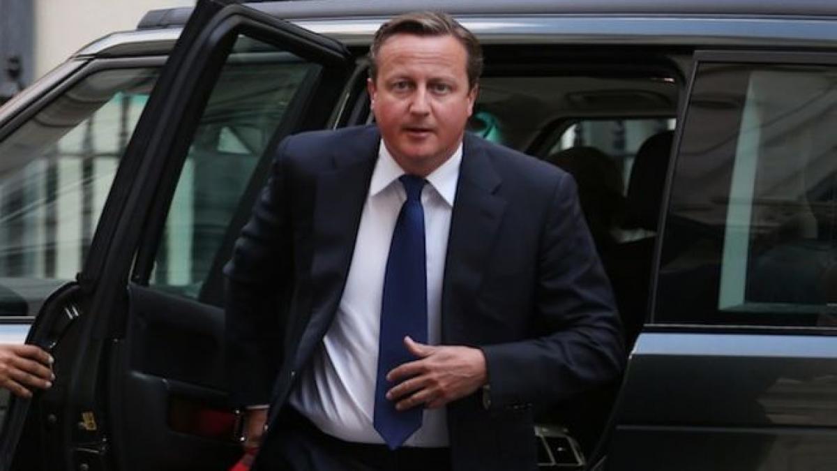 david cameron bruscat de un barbat care facea jogging incidentul ridica semne de intrebare privind