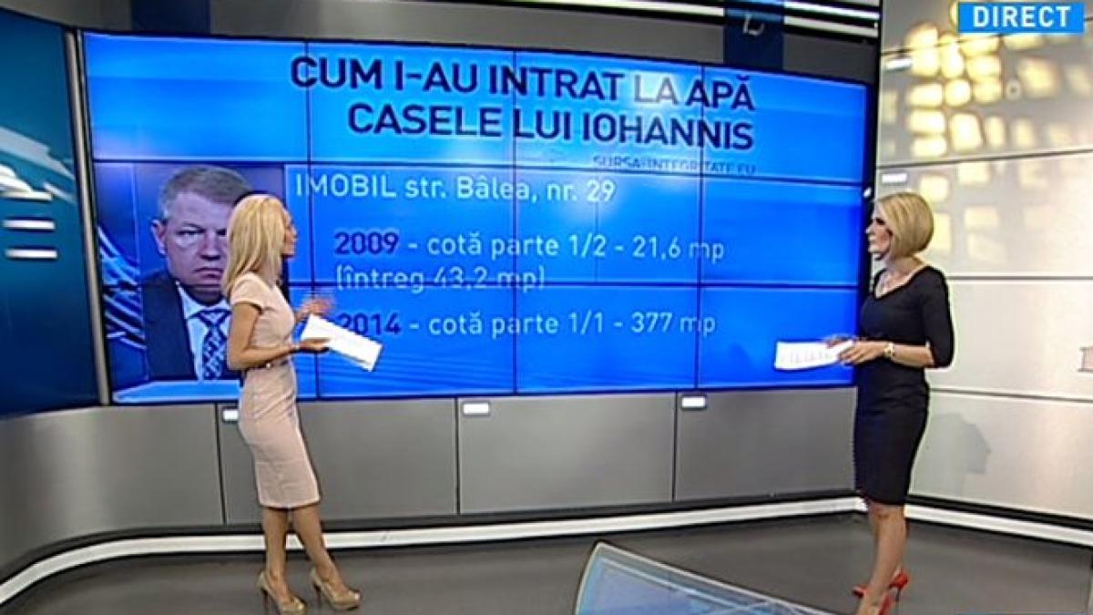 100 de minute casele lui iohannis se darama in declaratiile de avere
