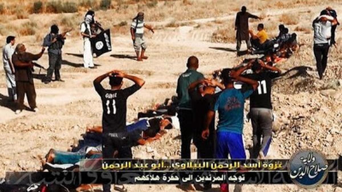 barbatii unui trib sunnit din irak executati de jihadisti pentru ca se opuneau gruparii si