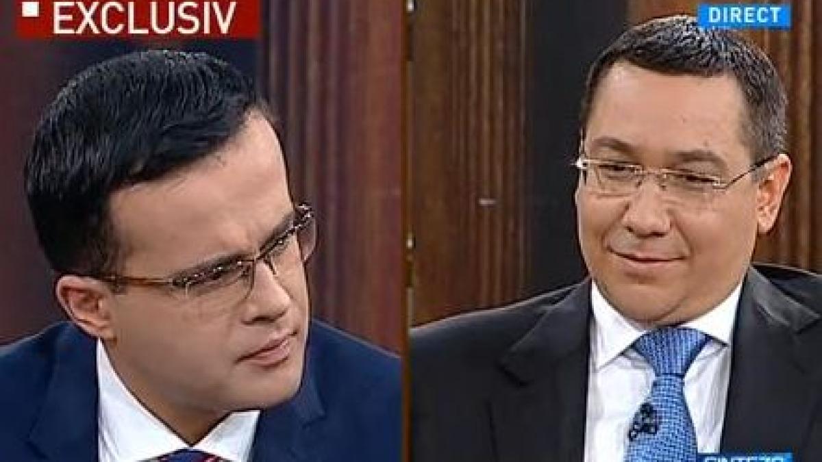intrebarile lui mihai gadea pentru candidatul victor ponta