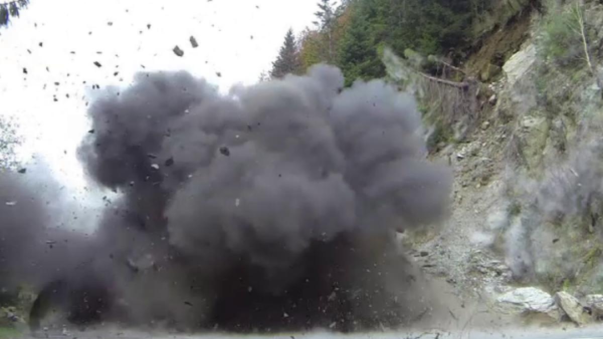 explozie puternica pe transfagarasan accesul turistilor a fost interzis
