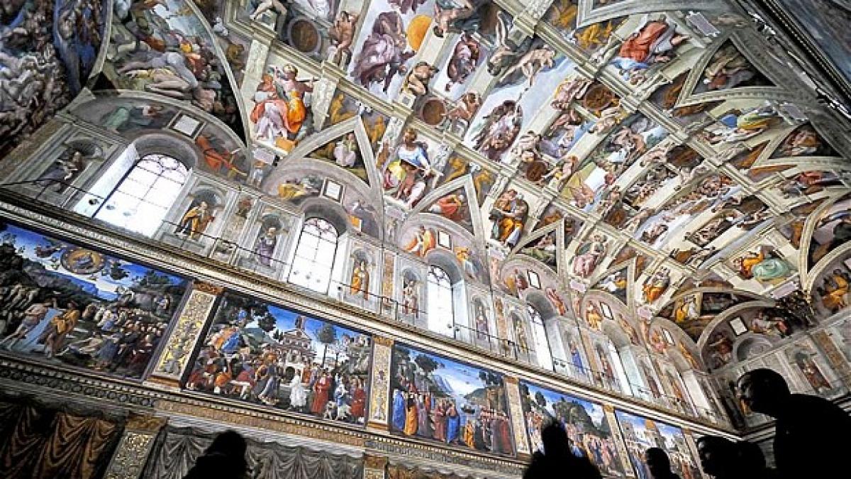 schimbare uimitoare in capela sixtina toti turistii care o vor vizita vor vedea asta