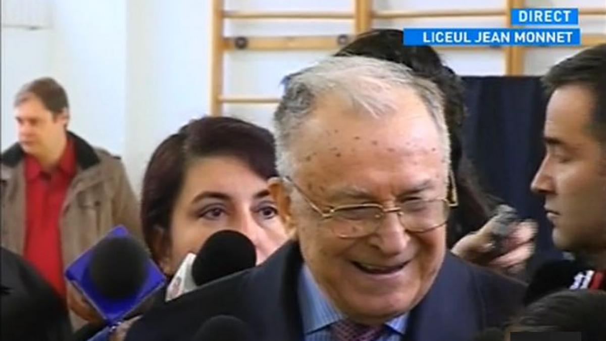ion iliescu a votat pentru un moment de intrare in normalizare