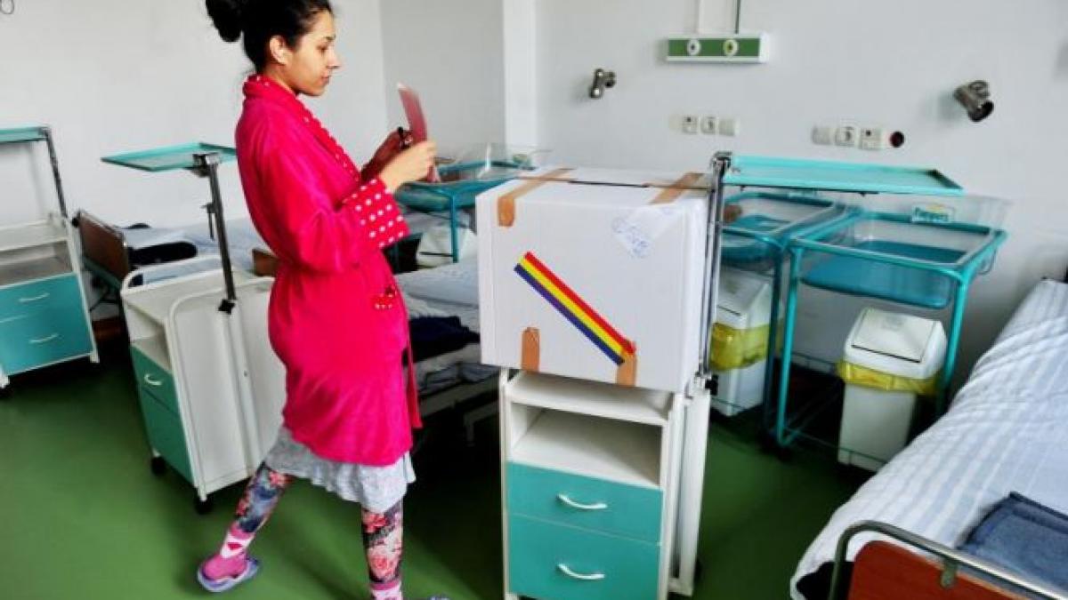 pacienti din spitalele floreasca elias si universitar au votat cu urna mobila