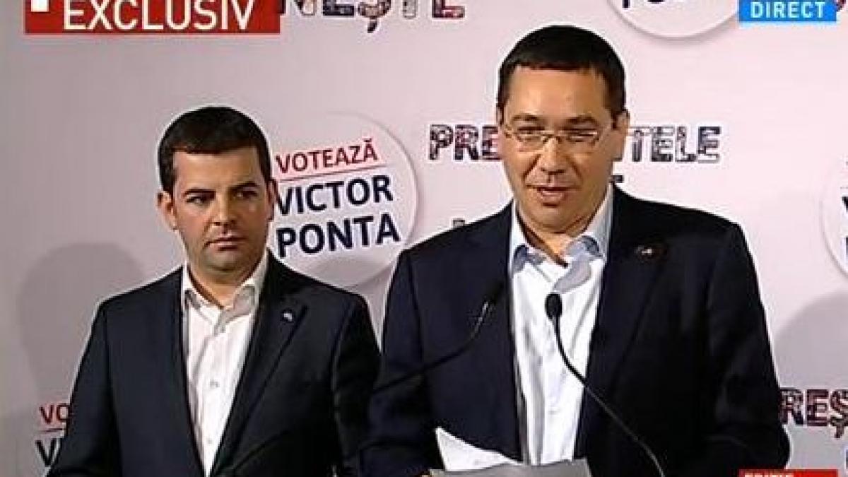 victor ponta vreau sa fiu presedintele tuturor romanilor putem face schimbarea inceputa in 2012
