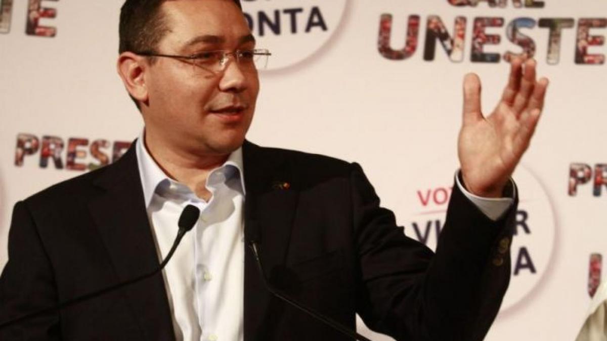 ponta despre scandalul din diaspora e inadmisibil ca romanii sa nu poata vota ambasadorii si