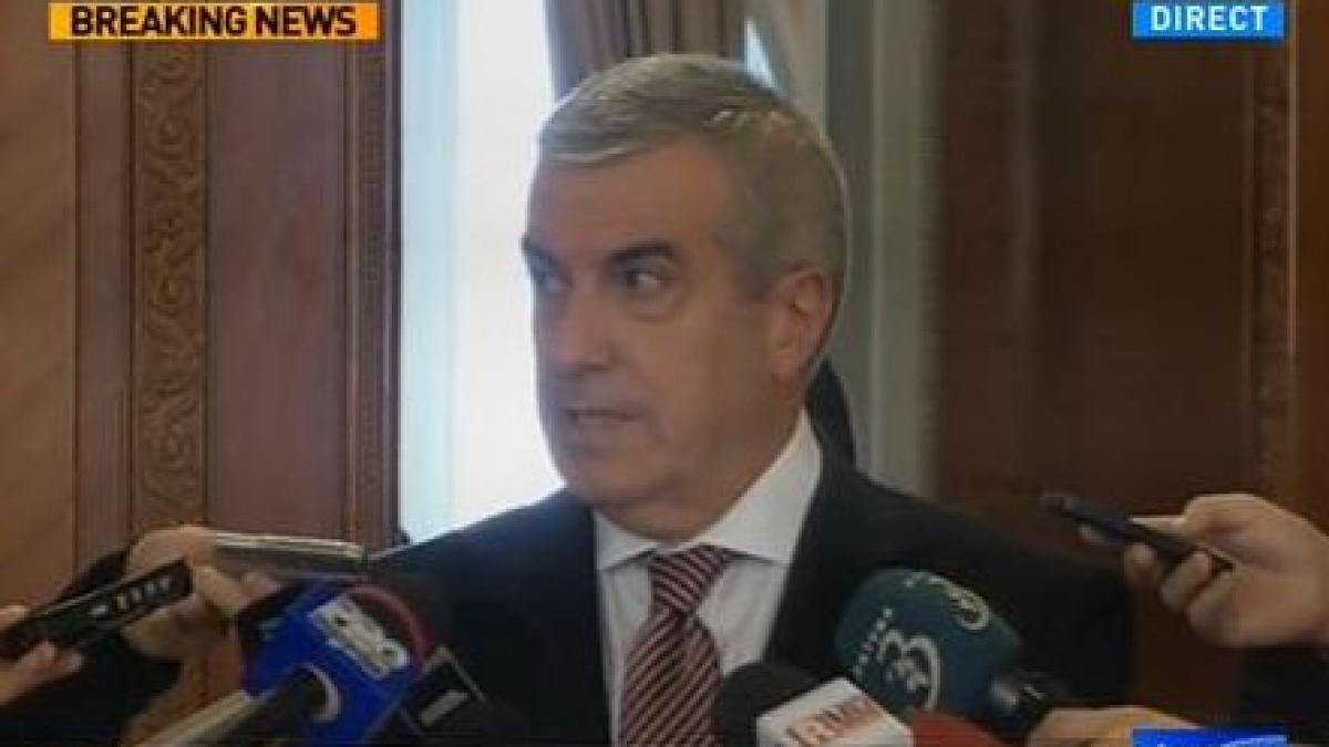 calin popescu tariceanu il sustine pe victor ponta in turul ii am discutat si despre refacerea usl