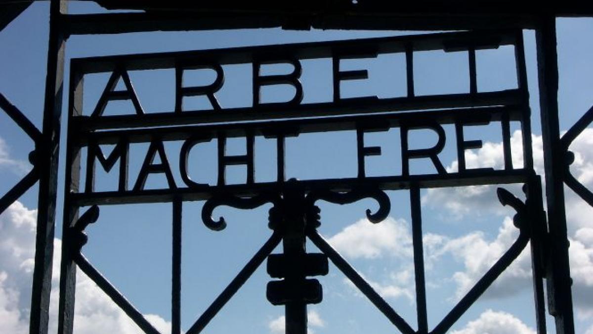 poarta de fier de la lagarul nazist dachau a fost furata