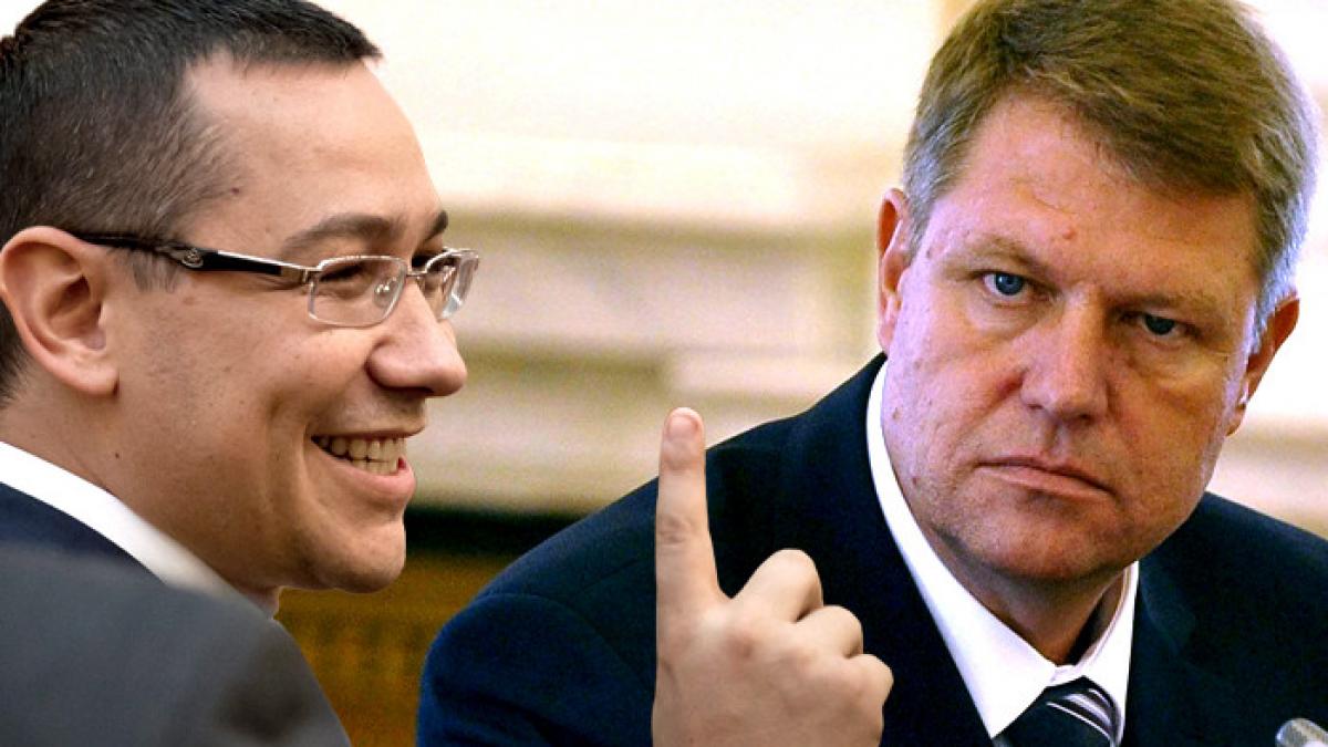 cum s a vazut dezbaterea in presa din romania calmul lui iohannis vs agresivitatea lui ponta