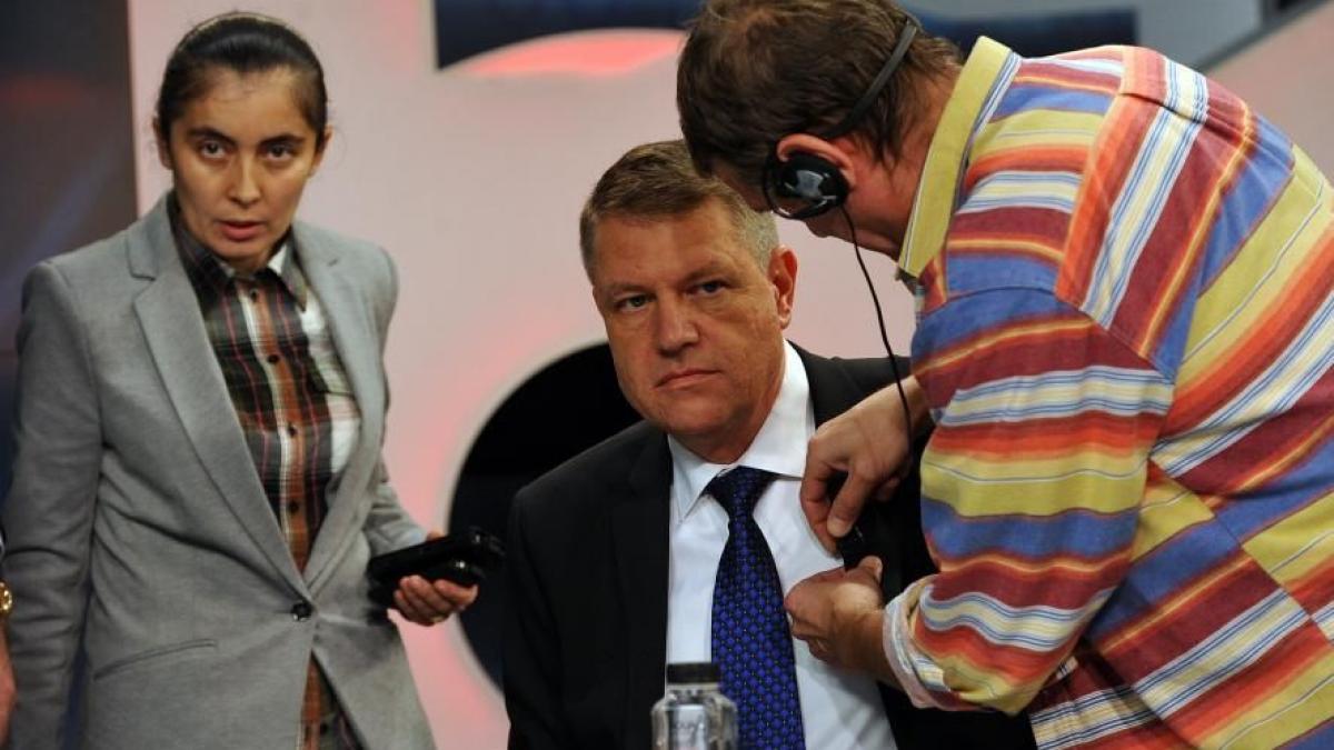 iohannis fuge de dezbaterea electorala de la antena 3 gadea probabil ca nici el nu crede ca va