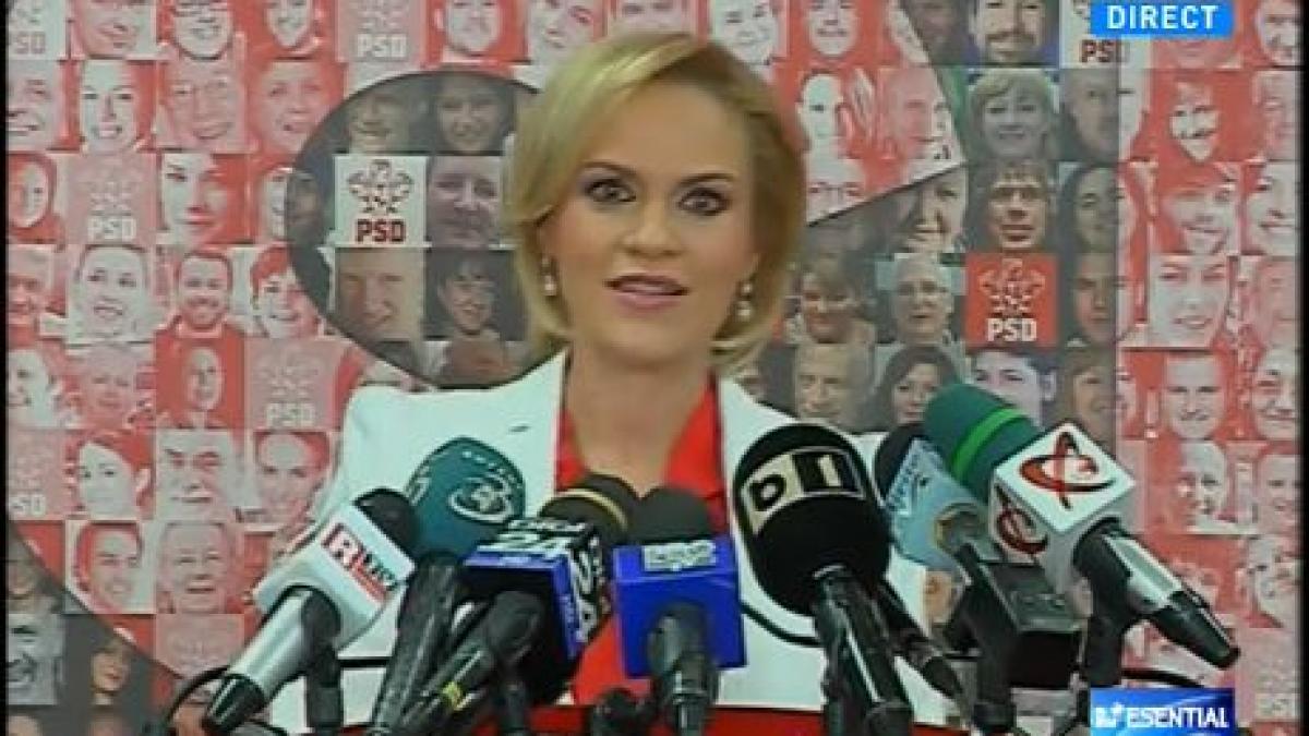 gabriela firea nu se pune problema maririi taxelor nu vom renunta la cota unica