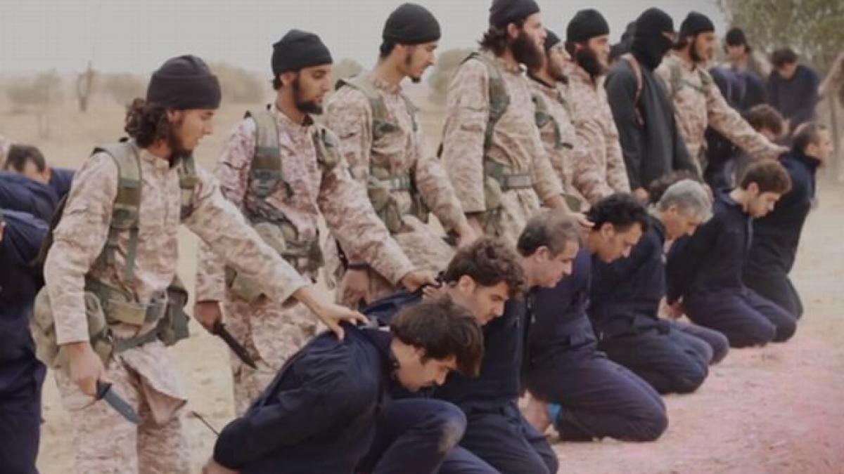 15 militari sirieni decapitati simultan de gruparea terorista stat islamic