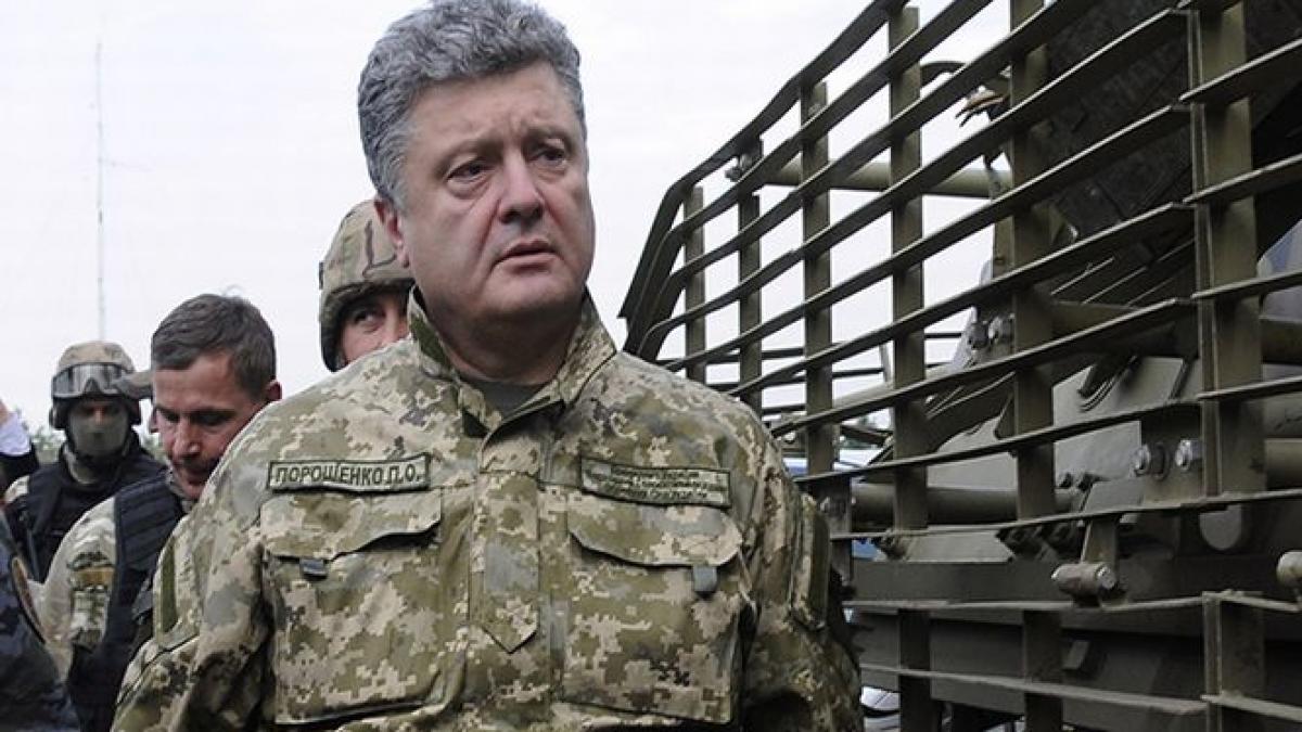 porosenko ucraina este pregatita pentru un razboi total cu rusia