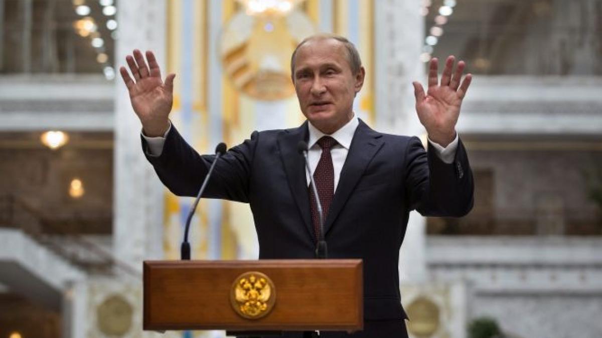 putin respinge acuzatiile kievului rebelii isi procura singuri armament