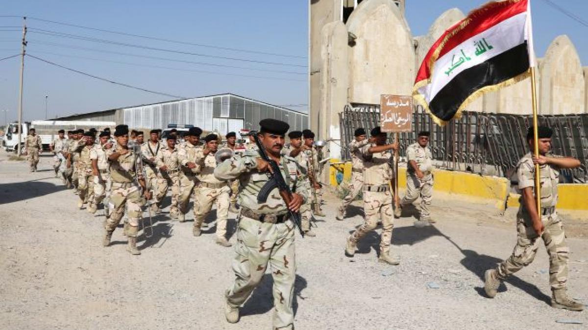 fortele irakiene au preluat controlul asupra celei mai mari rafinarii din tara