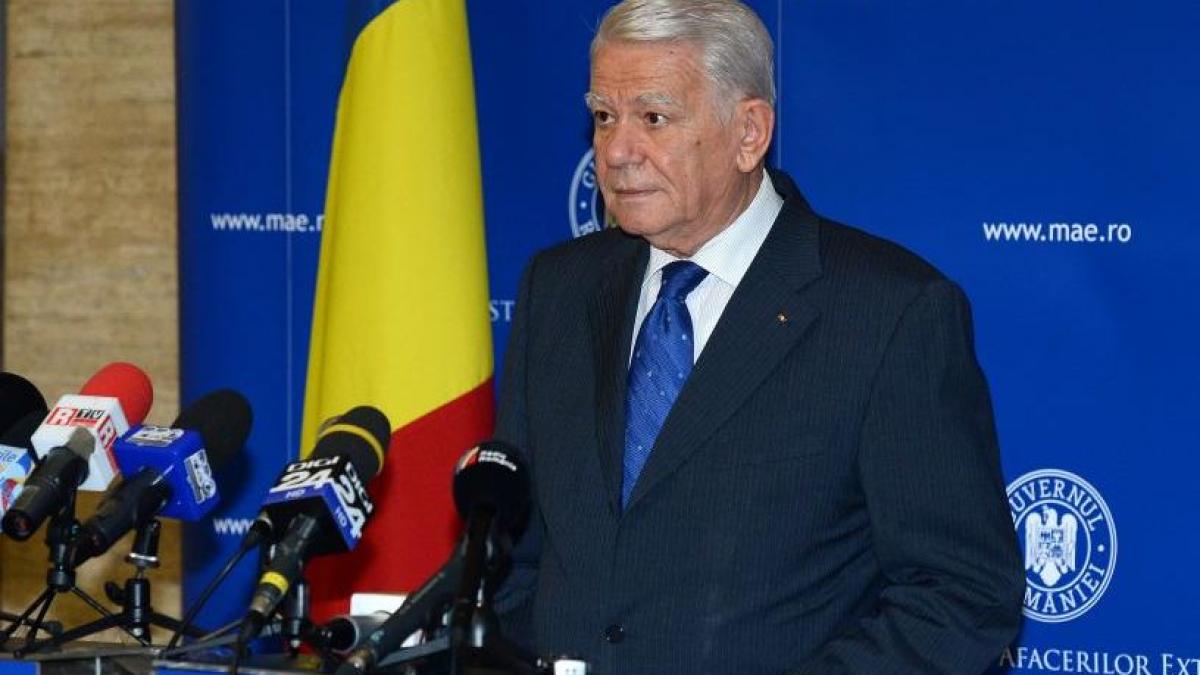 teodor melescanu demisioneaza de la mae