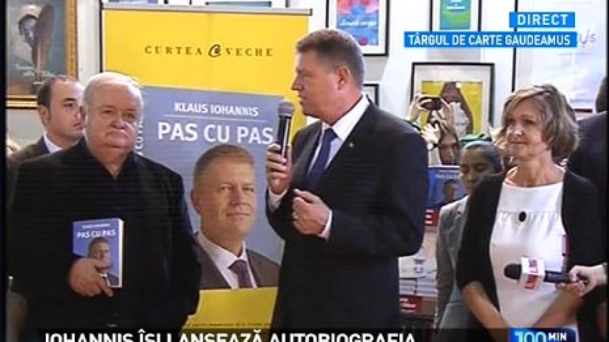 klaus iohannis la lansarea autobiografiei cultura ne salveaza
