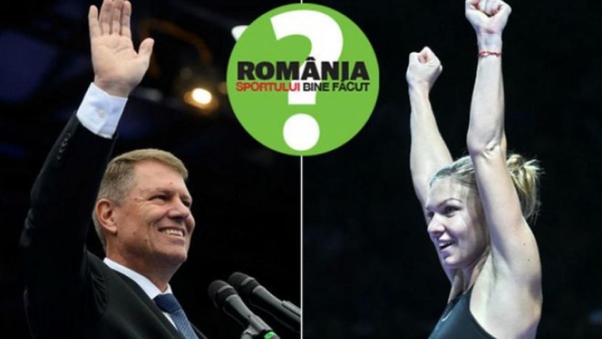 klaus iohannis alaturi de simona halep cei doi vor canta imnul romaniei la cupa federatiei