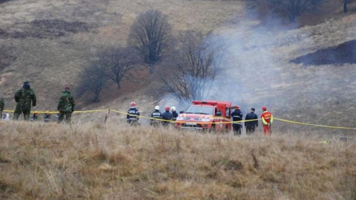 doi dintre mortii din accidentul aviatic de la sibiu vor fi identificati pe baza probelor genetice