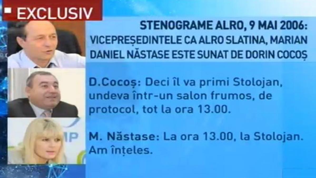 sinteza zilei noi stenograme din dosarul alro