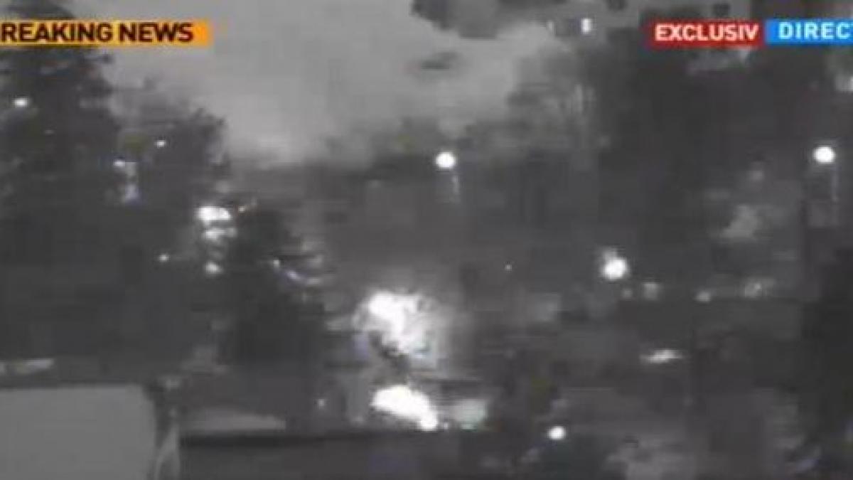 incendiu puternic in zona de nord a capitalei